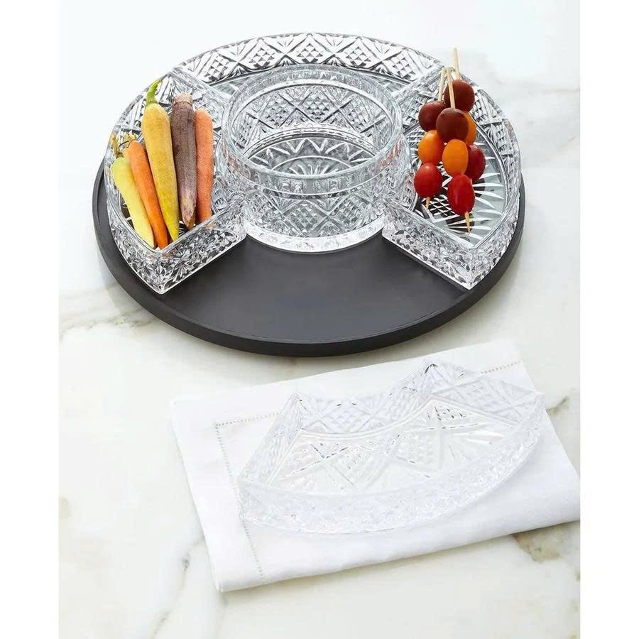 Dublin Crystal 5 Section Lazy Susan