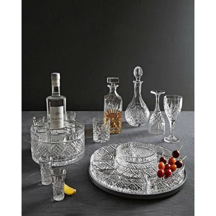 Dublin Crystal 5 Section Lazy Susan